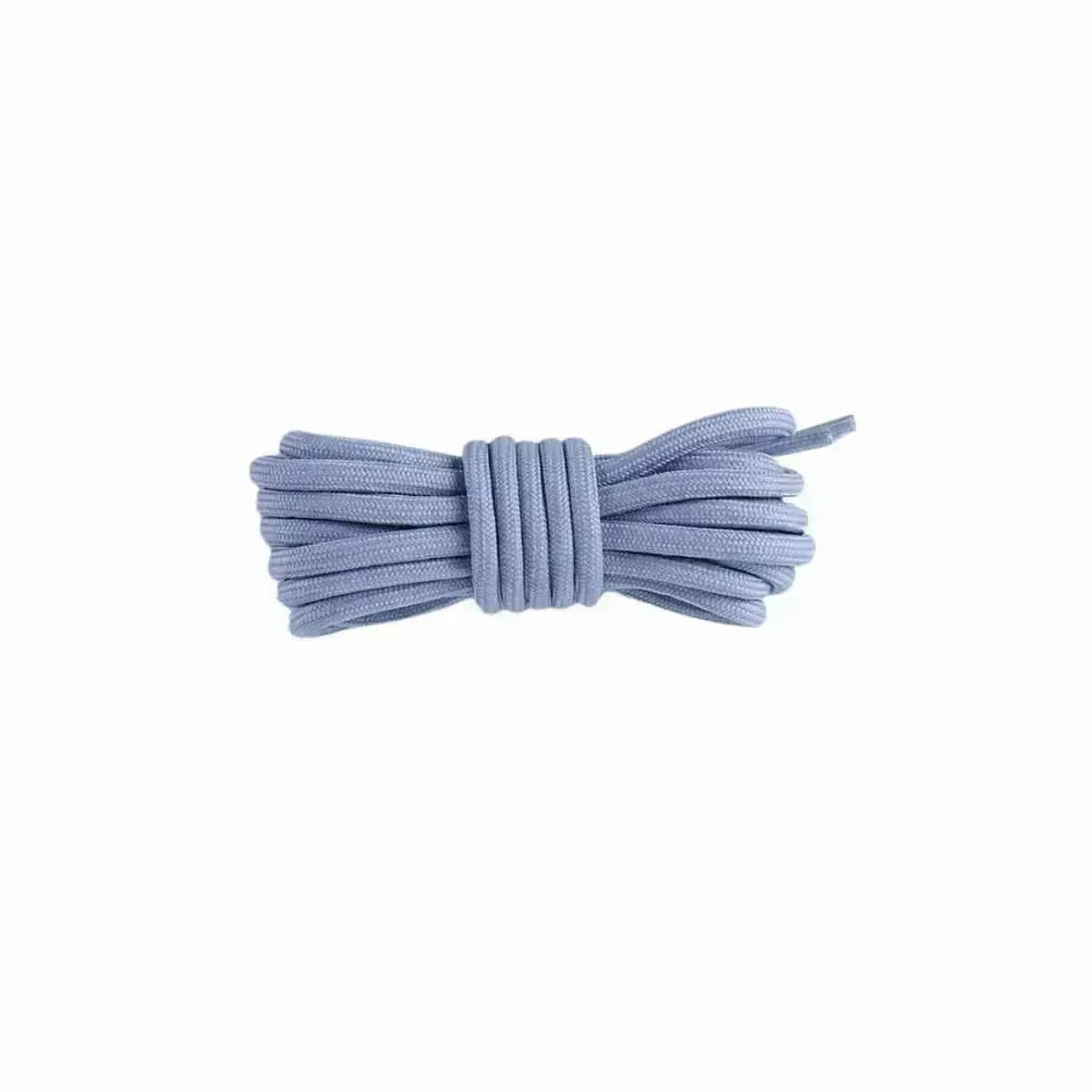 Purple blue replacement rope laces for Yeezy 350 Tail Light sneakers by Kicks Shoelaces.