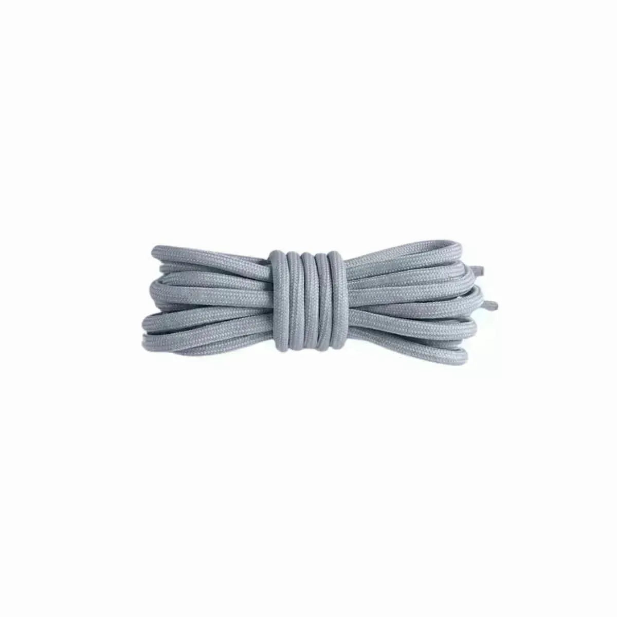 Blue grey replacement rope laces for Yeezy Sulfur sneakers by Kicks Shoelaces.