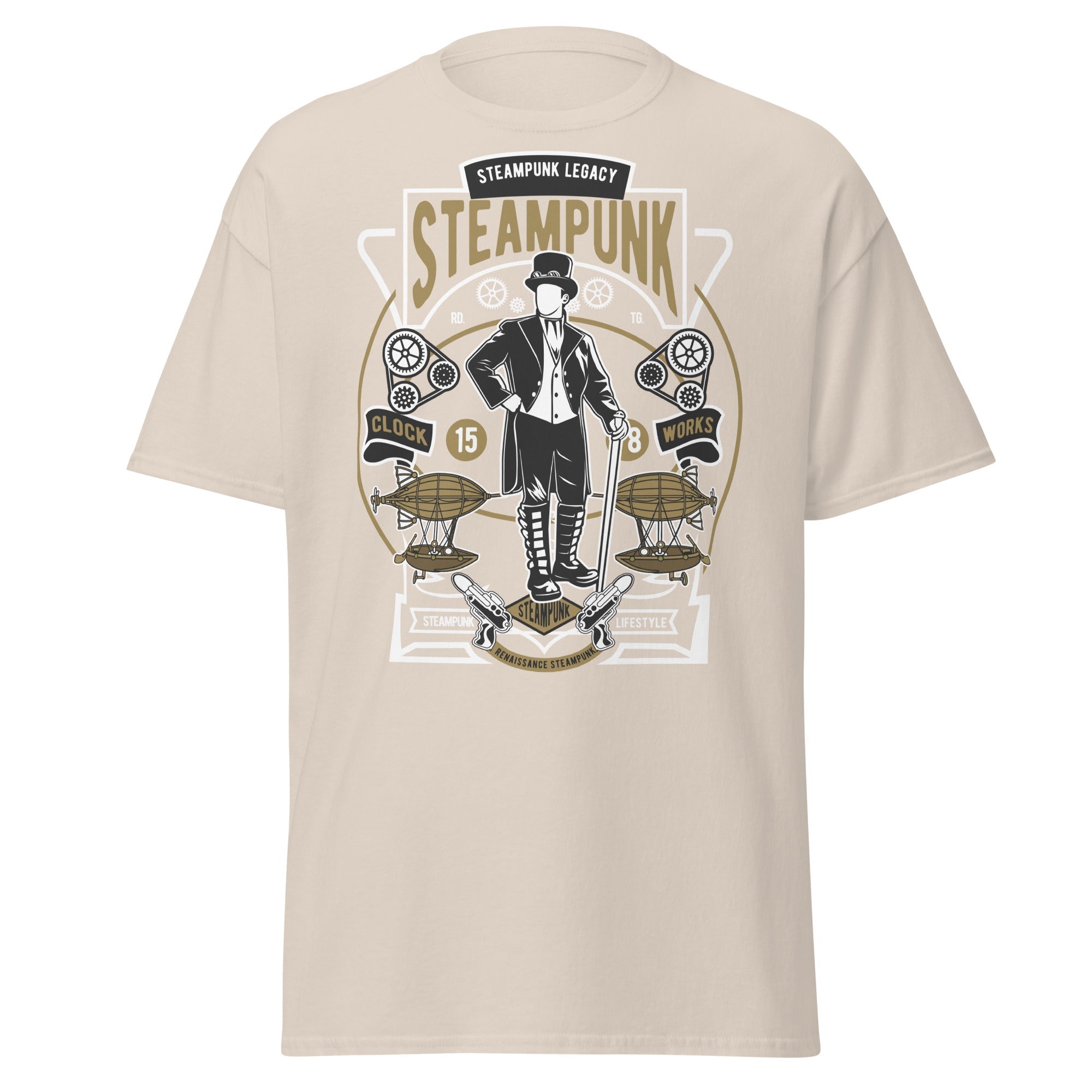 Steampunk Mens Graphic Tee - Kicks Shoelaces