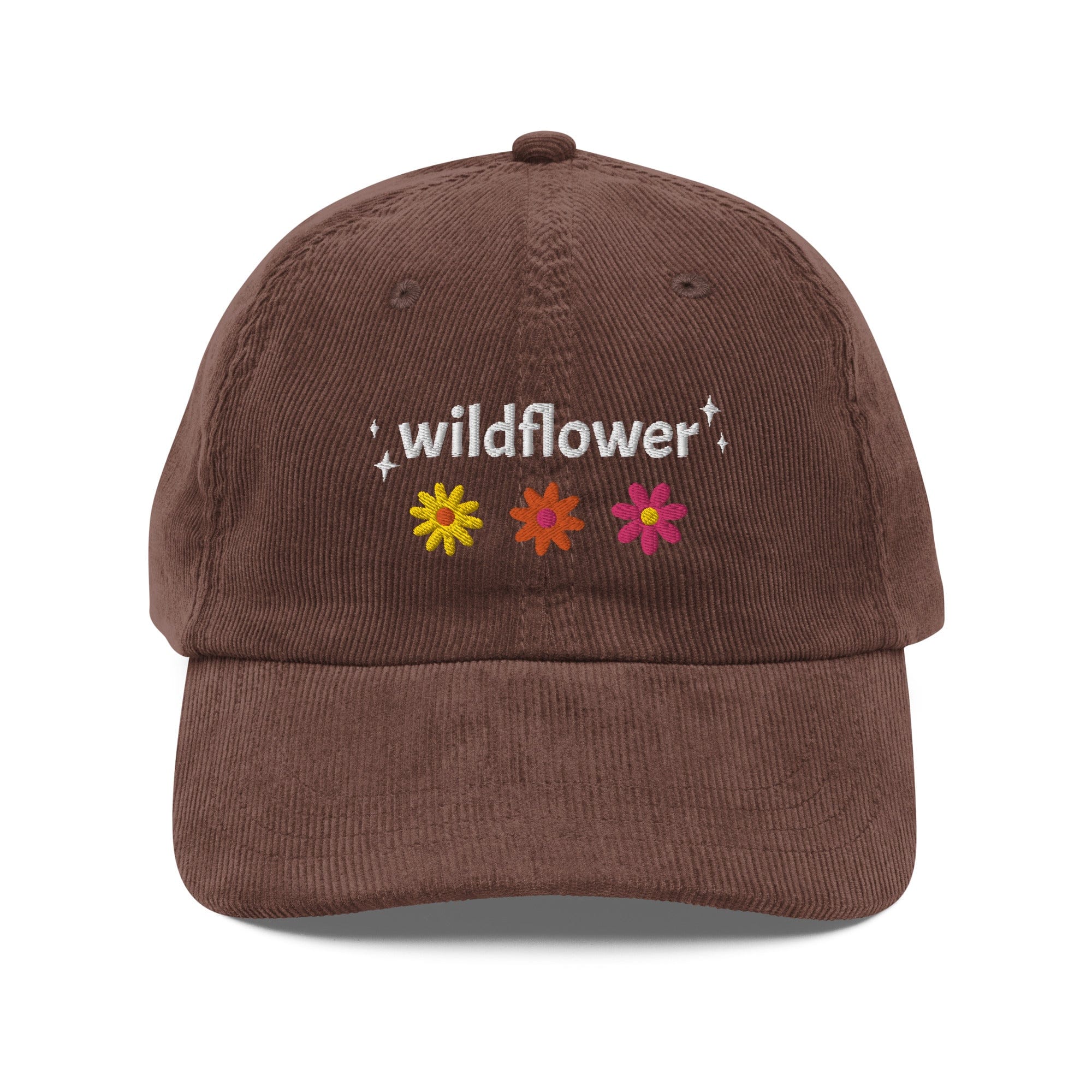 Wildflower Corduroy Hat