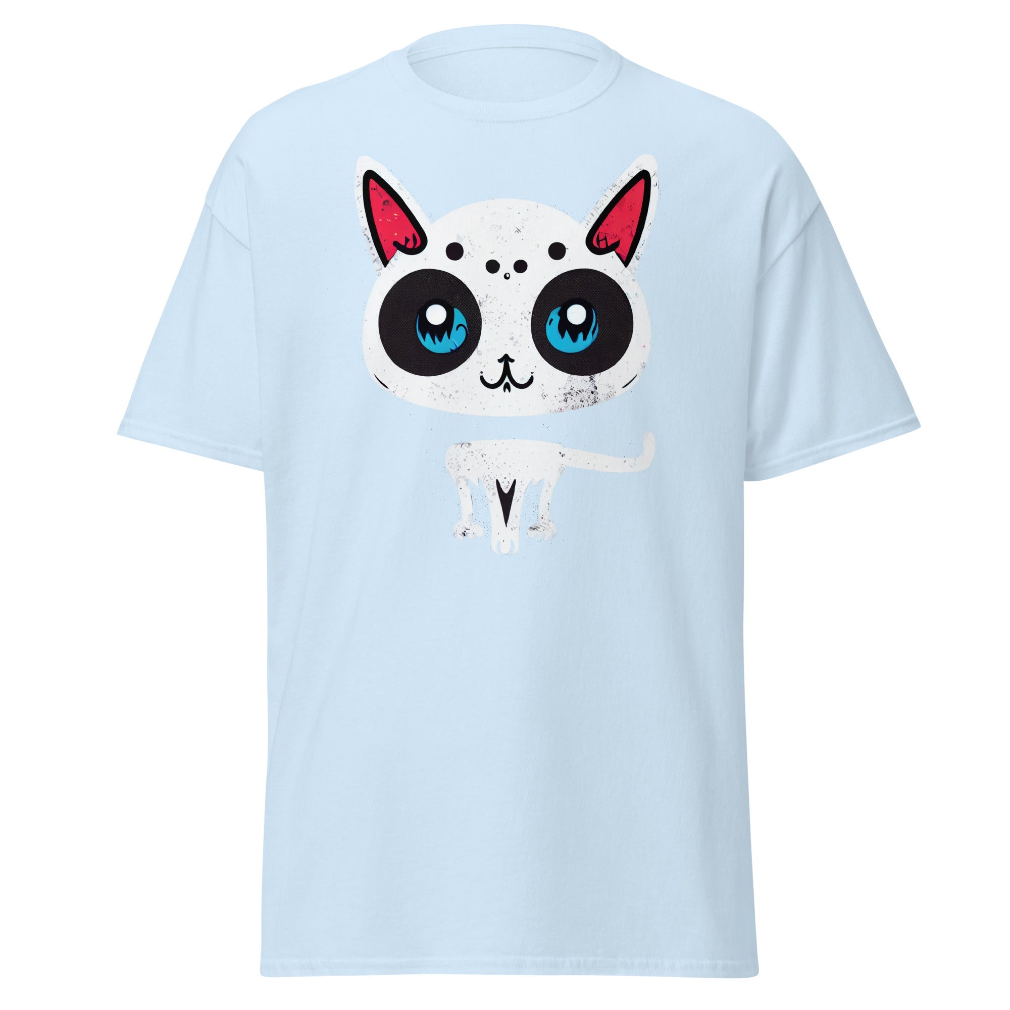 White Cat Mens Graphic Monster Tee - Kicks Shoelaces