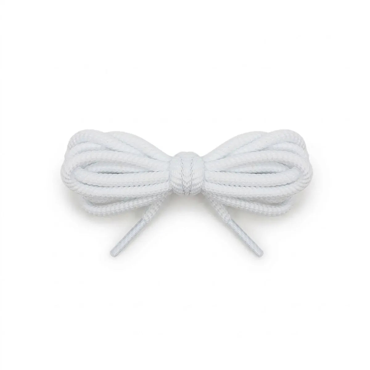 White spiral rope replacement laces for adidas BADBO 1.0 by Kicks Shoelaces