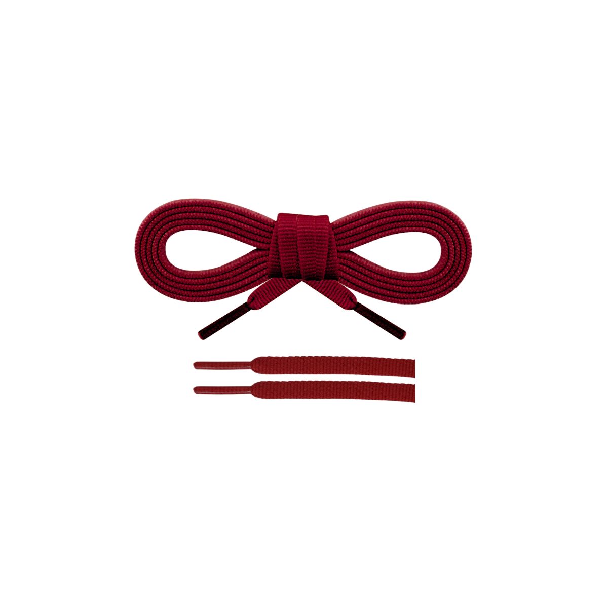 Wine red shoelaces for running shoes, durable and secure replacement laces designed for daily runs and training by Kicks Shoelaces.
