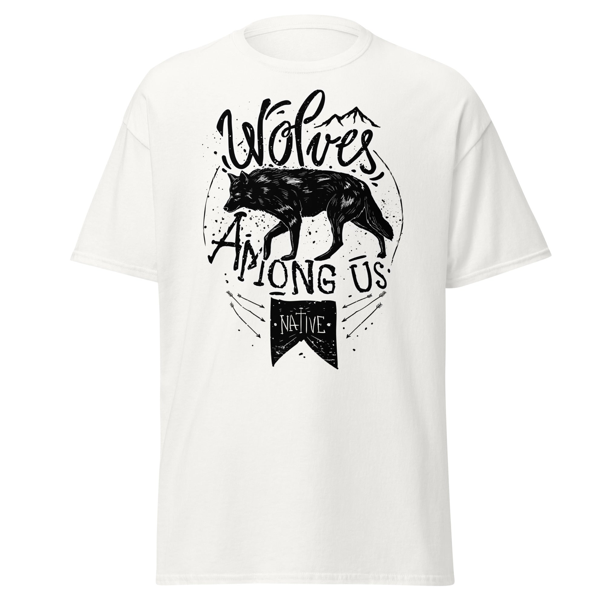 Wolves Among Us Mens Graphic Tee - Kicks Shoelaces