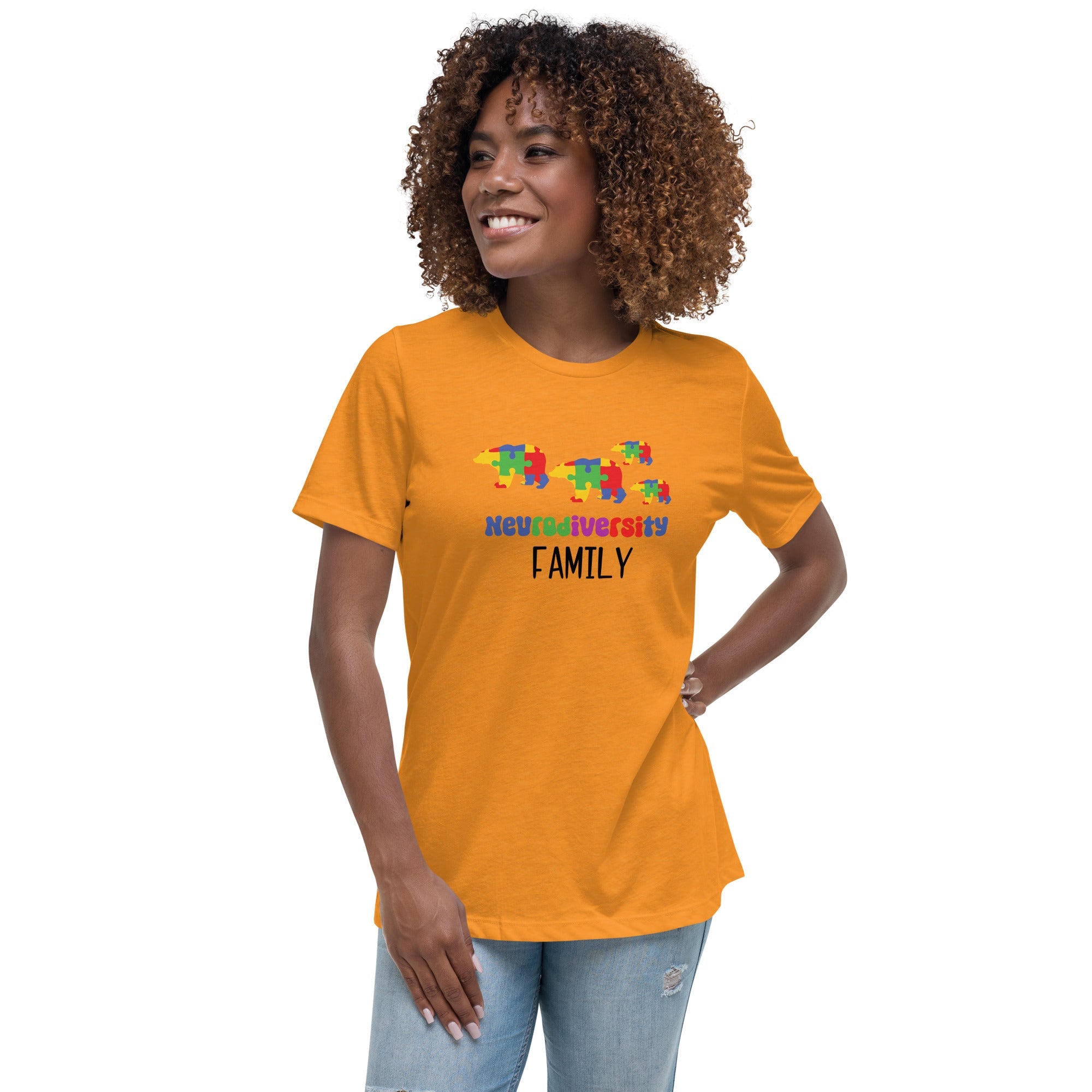 Women's Autism Family Custom T-Shirt - Kicks Shoelaces