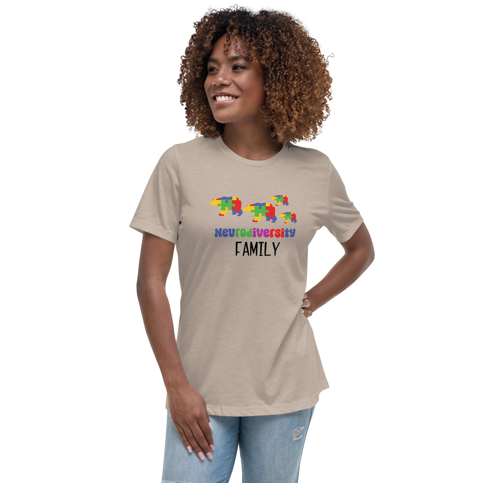 Women's Autism Family Custom T-Shirt - Kicks Shoelaces