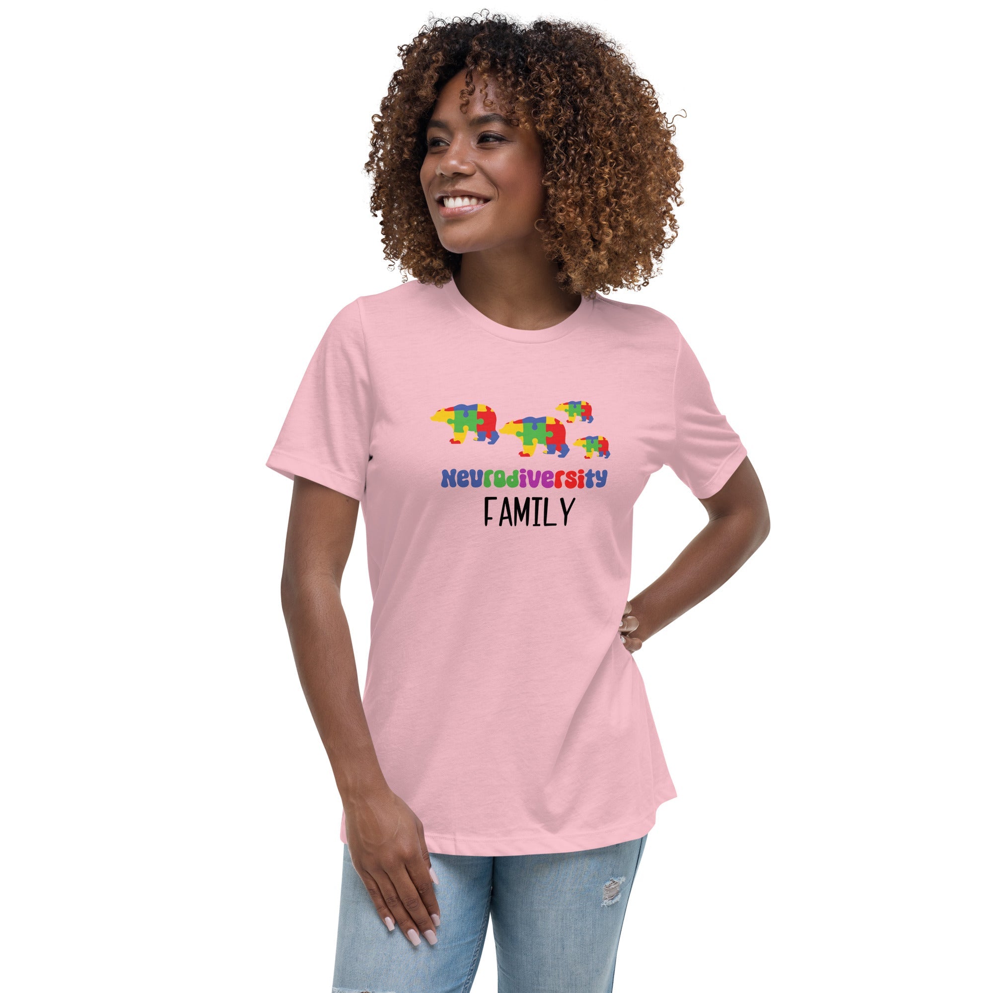 Women's Autism Family Custom T-Shirt - Kicks Shoelaces