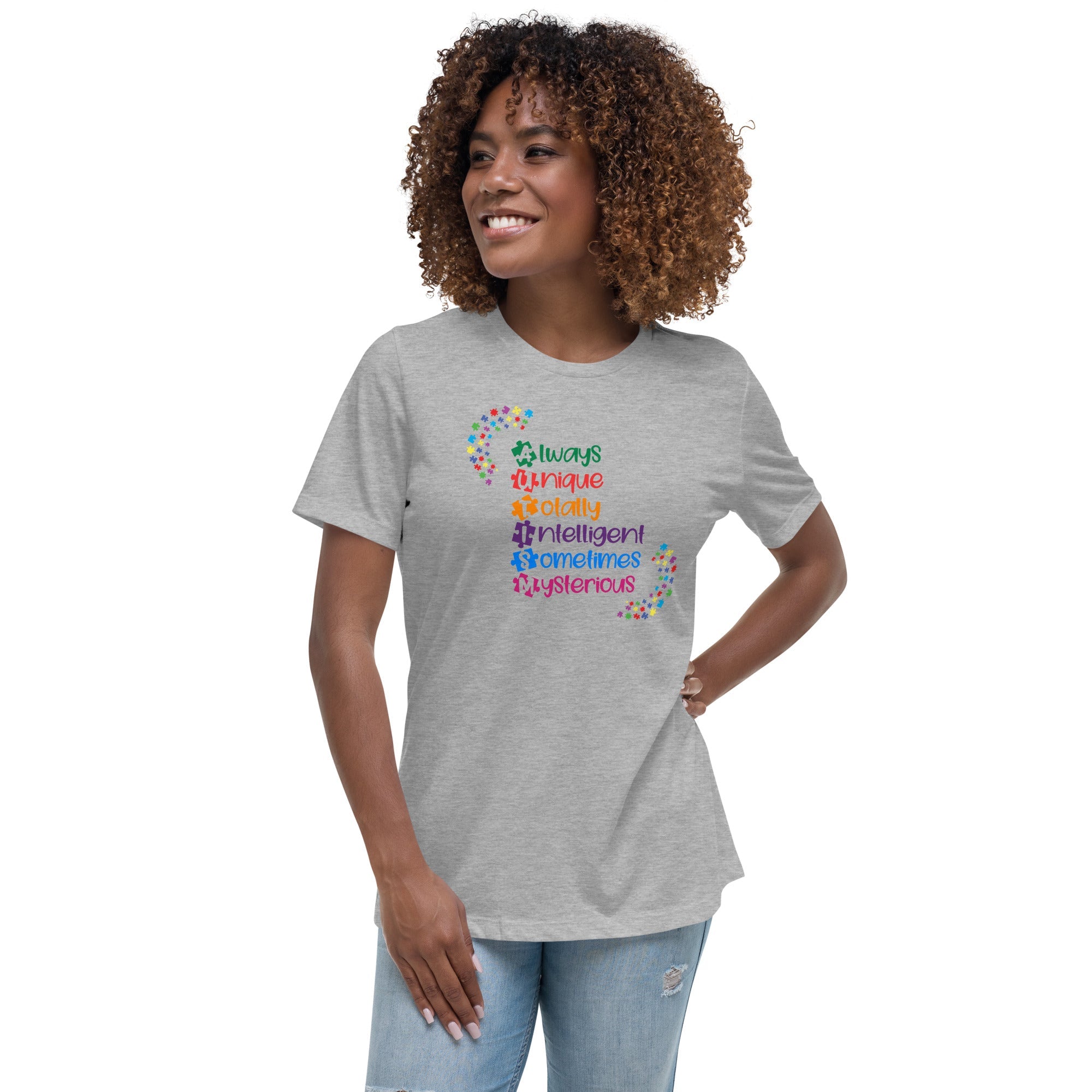 Women's Autism Motivation Custom T-Shirt - Kicks Shoelaces