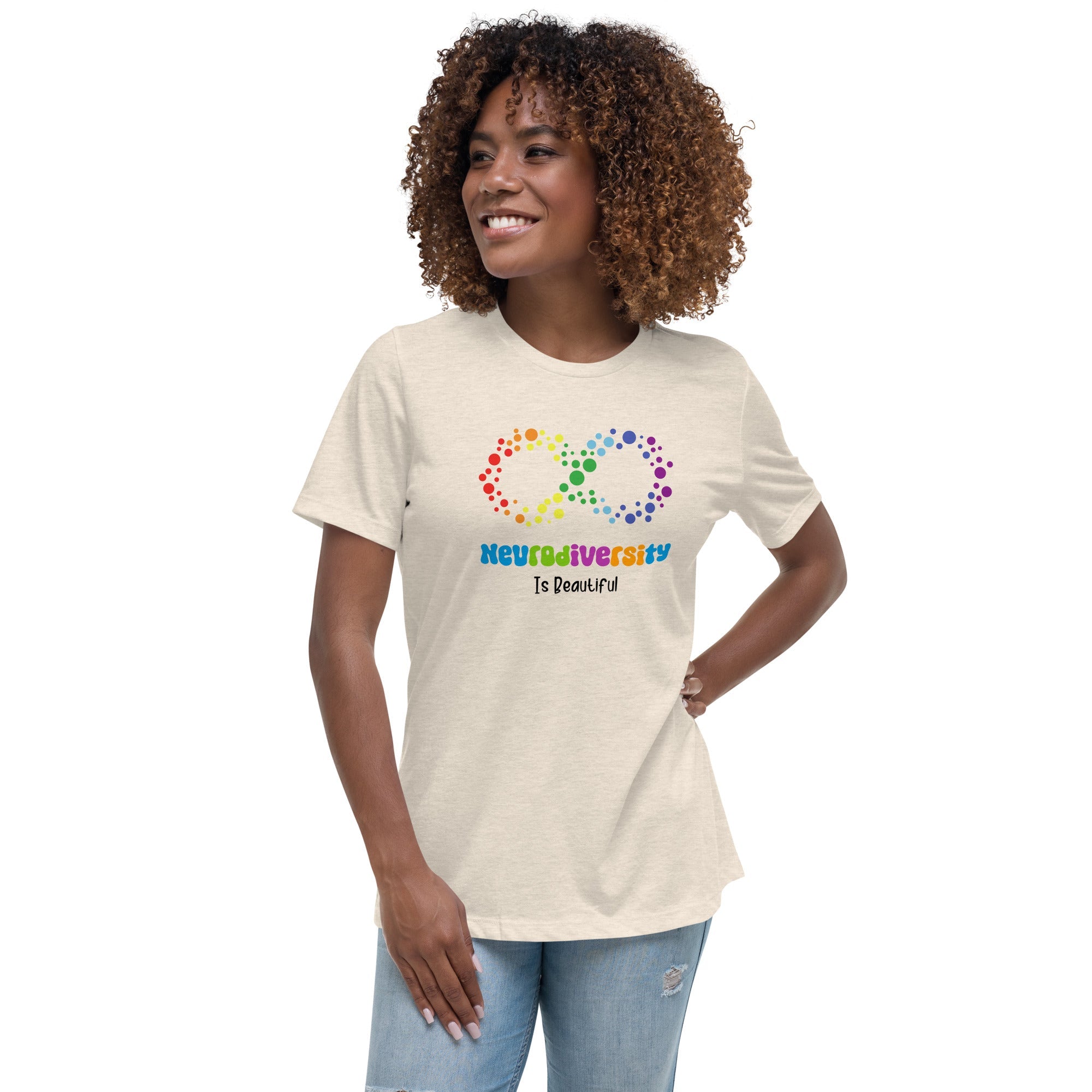 Women's Autism Neurodiversity Custom T-Shirt - Kicks Shoelaces