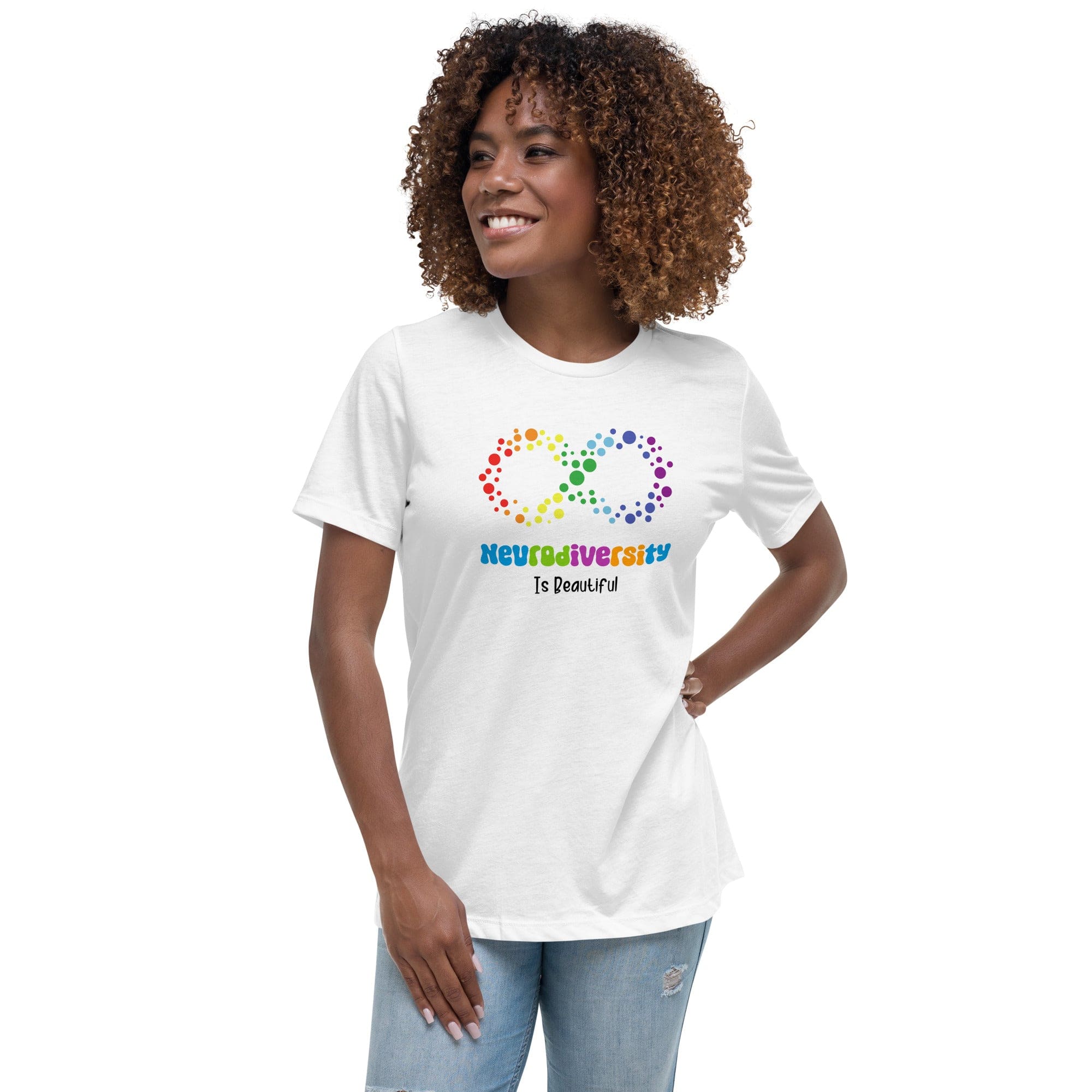 Women's Autism Neurodiversity Custom T-Shirt - Kicks Shoelaces