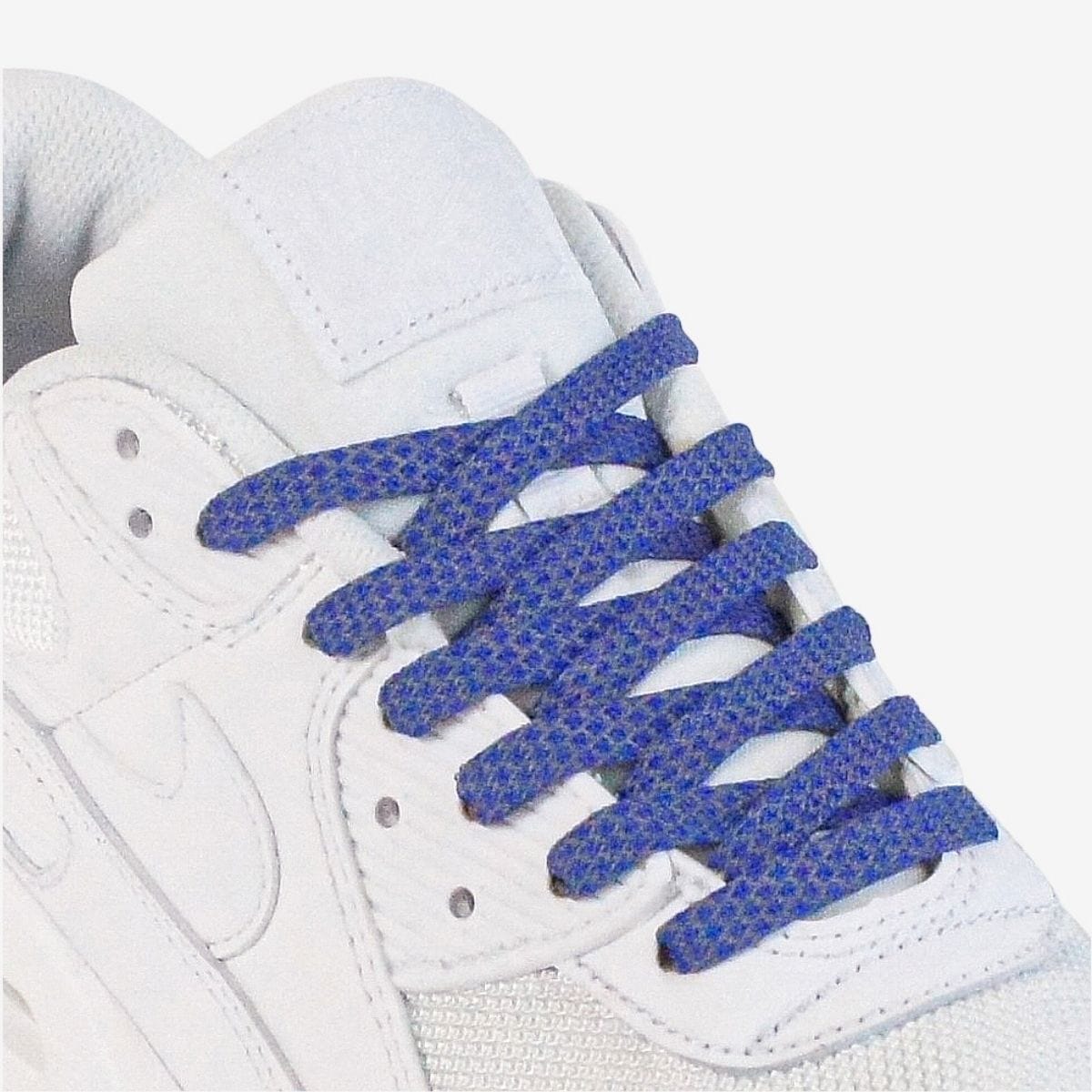 reflective-flat-shoelaces-in-blue-suitable-for-popular-sneakers